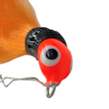 Isca Lori Jig C/ Antienrosco Rabuda 8g PL Laranja