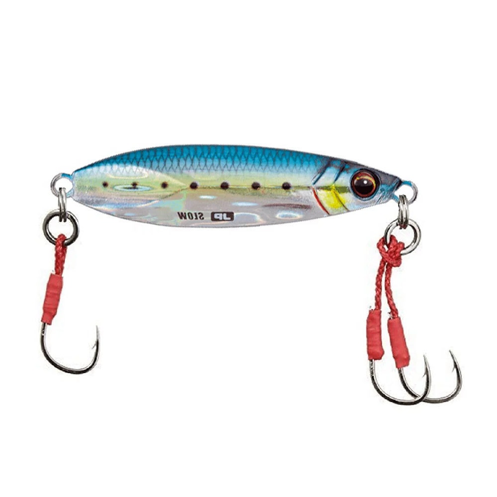 Isca Major Craft Jigpara Slow 8,0cm 60g Cor #81 Live Kin Iwashi(UV)