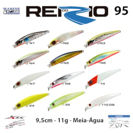 ISCA MARINE SPORTS REI DO RIO MINNOW 95 - 9,5CM - 11G - MEIA-ÁGUA