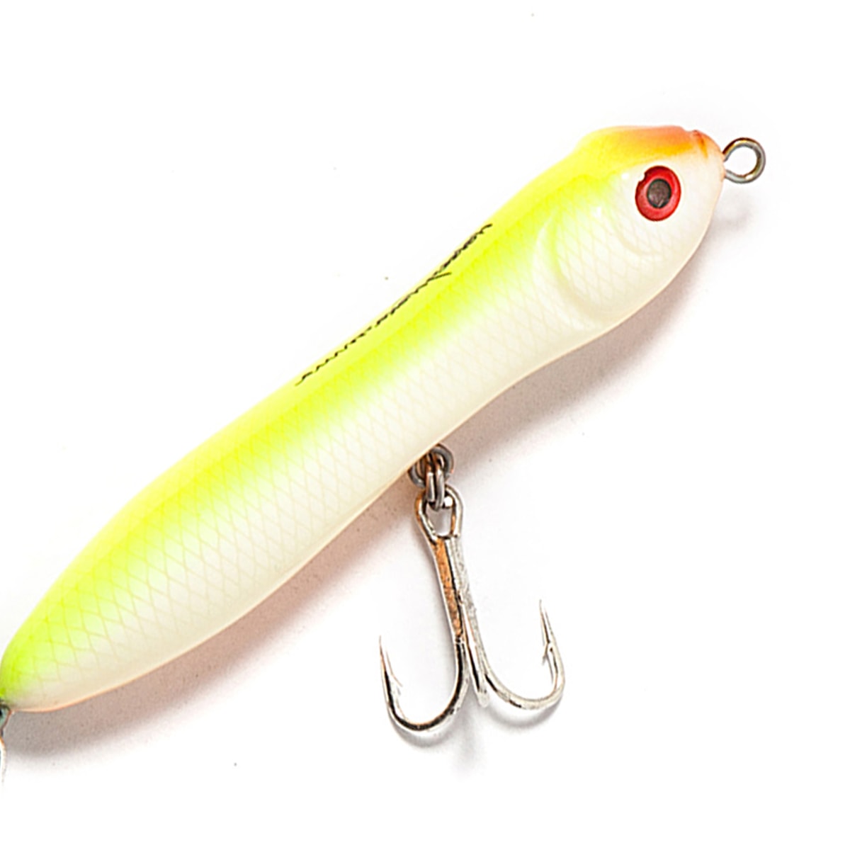 Isca Nelson Nakamura Zig Zarinha 90 9cm 12g - Opaca Verde/Limão