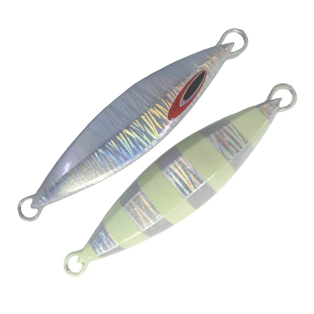 Isca NS Jig Mig 70g 9cm - Prata/List/Hot/Glow