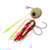 Isca NS Zóio 75,0g 3,0cm – Cor Vermelho/Glow