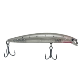 Isca Sea Minnow 33g 15,2cm – Cor White With Back Dots