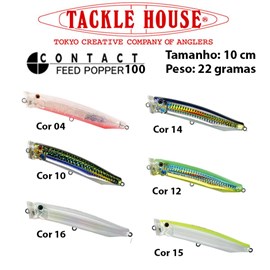 Isca Tackle House Feed Popper 100  - 10,0cm - 22 gramas