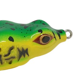 Isca Yara Crazy Frog 5,5cm 11,5g Verde / Amarelo