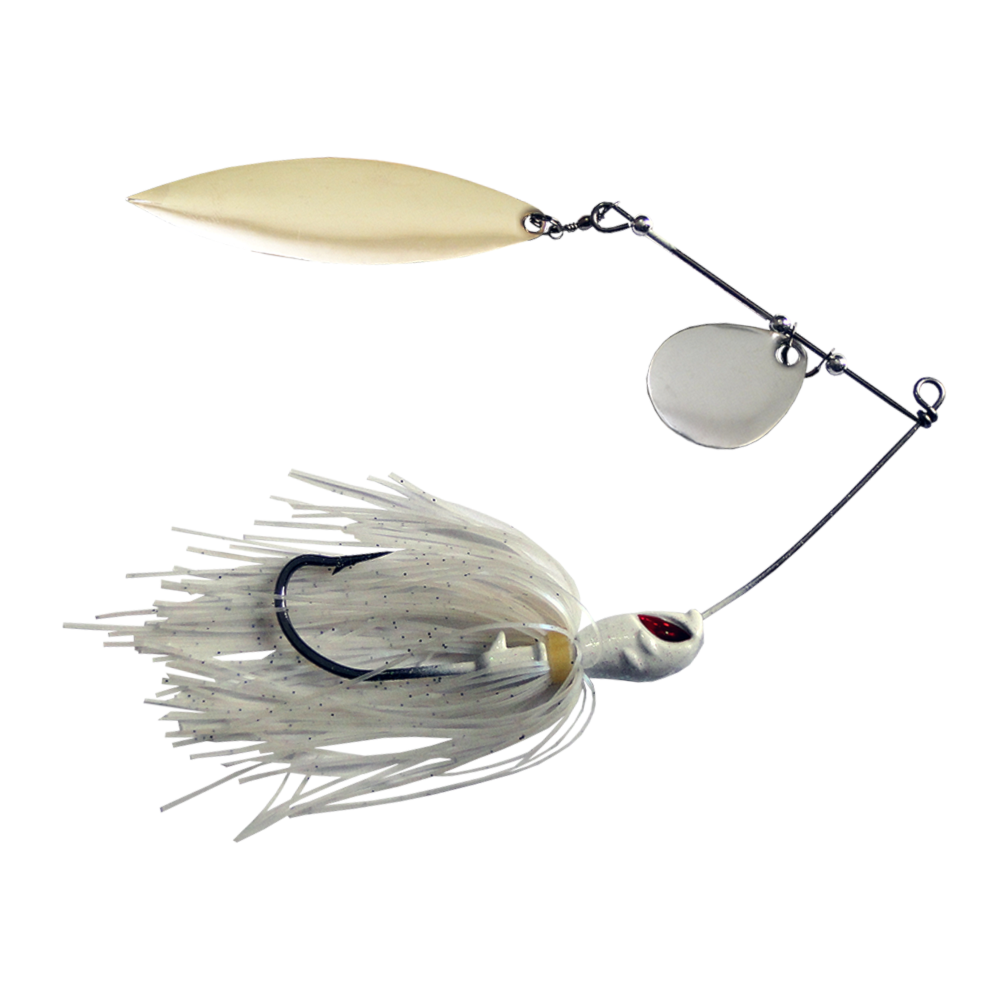 Isca Yara King Spinner 26g Branco / Cintilante (81)