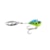Isca Yara Little Spin Folha 3,0cm 16g  - Cor 46 Azul/Verde