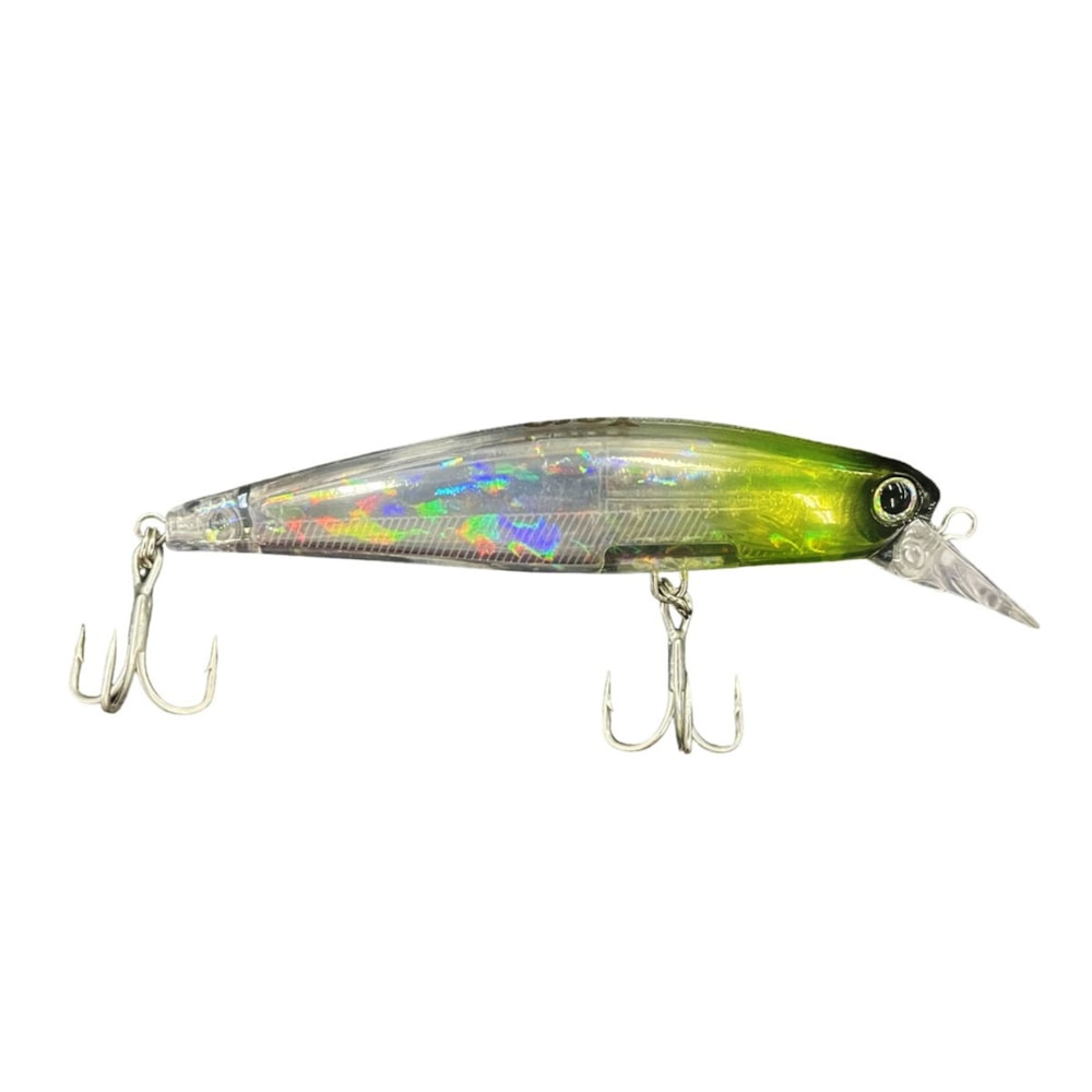 Isca Yara Top Minnow 7,5cm 7,8g Cb Verde Transp (57)