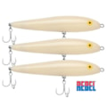 Kit de 3 Iscas Rebel Jumpin' Minnow T20 Osso (11,4cm) 23g