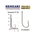 kit kenzaki - Anzol interprise com 120 Uni + Estojo
