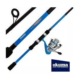 Kit Okuma Vibe Vara VB 7'0'' - 2,10m 30lb + Molinete VB-30 - Azul