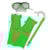 Kit Snorkel Belfix C/Nadadeira 39900 - Verde 