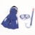 Kit Snorkel Belfix Free Style 512700 - Azul