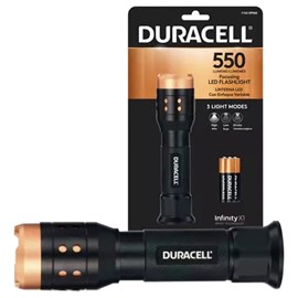 Lanterna Duracell Flashlight 550L C/ Pilha