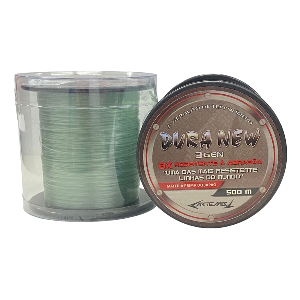 Linha Artemis Dura New 0,25mm 500m - Verde - Sugoi Big Fish