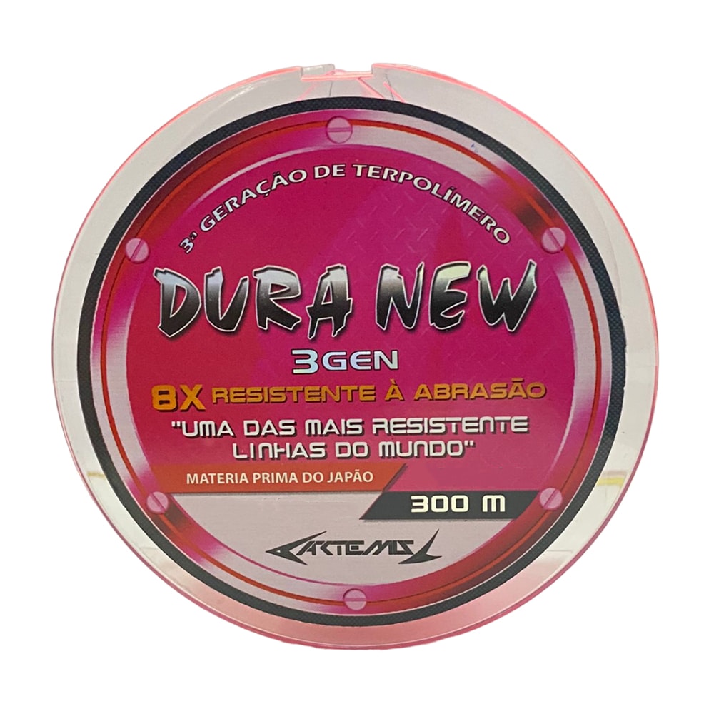 AKAMI MG Line Monofilo 0.20mm – 7.10kg Di Carico, 300m, Rosa – Per Surf Casting