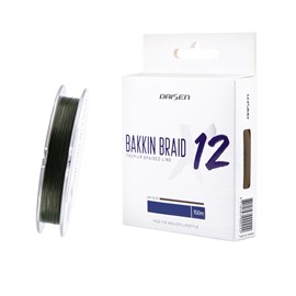 Linha Daisen Bakkin Braid 12X 150m Verde Musgo – 0,35mm