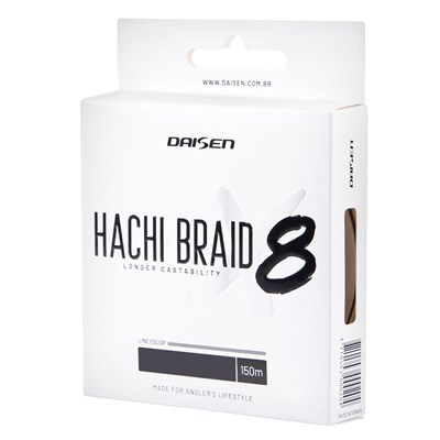 Linha Daisen Hachi Braid 8X 6.0 0,41mm (150m)