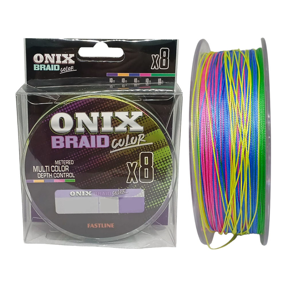 Linha Fastline Onix Braid Color X8  #4 55lb 300m