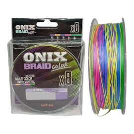 Linha Fastline Onix Braid Color X8  #4 55lb 300m