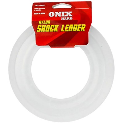 Linha Fastline Shock Leader Onix Hard 60lb 0,70mm (50m)