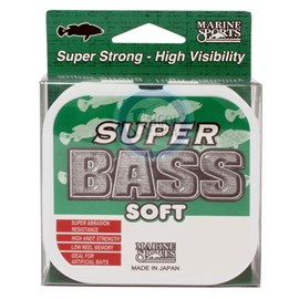 Linha Marine Sports Super Bass - 0,40mm - 24lb (10,87kg) - 250m - Verde