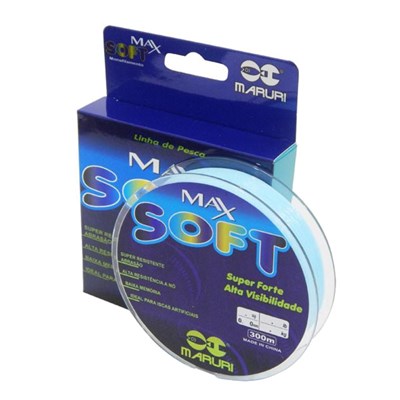 Linha Maruri Max Soft 0,30mm Azul 300m