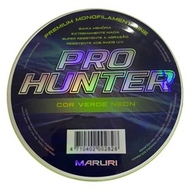Linha Maruri Pro Hunter 0,30mm 18lb 200m - Cor Verde Neon