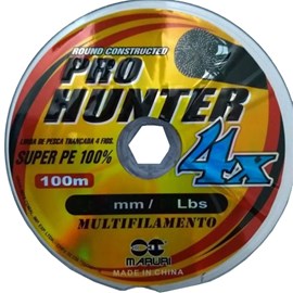 Linha Maruri Pro Hunter Multifilamento 4X 0,45mm 62lb 100m