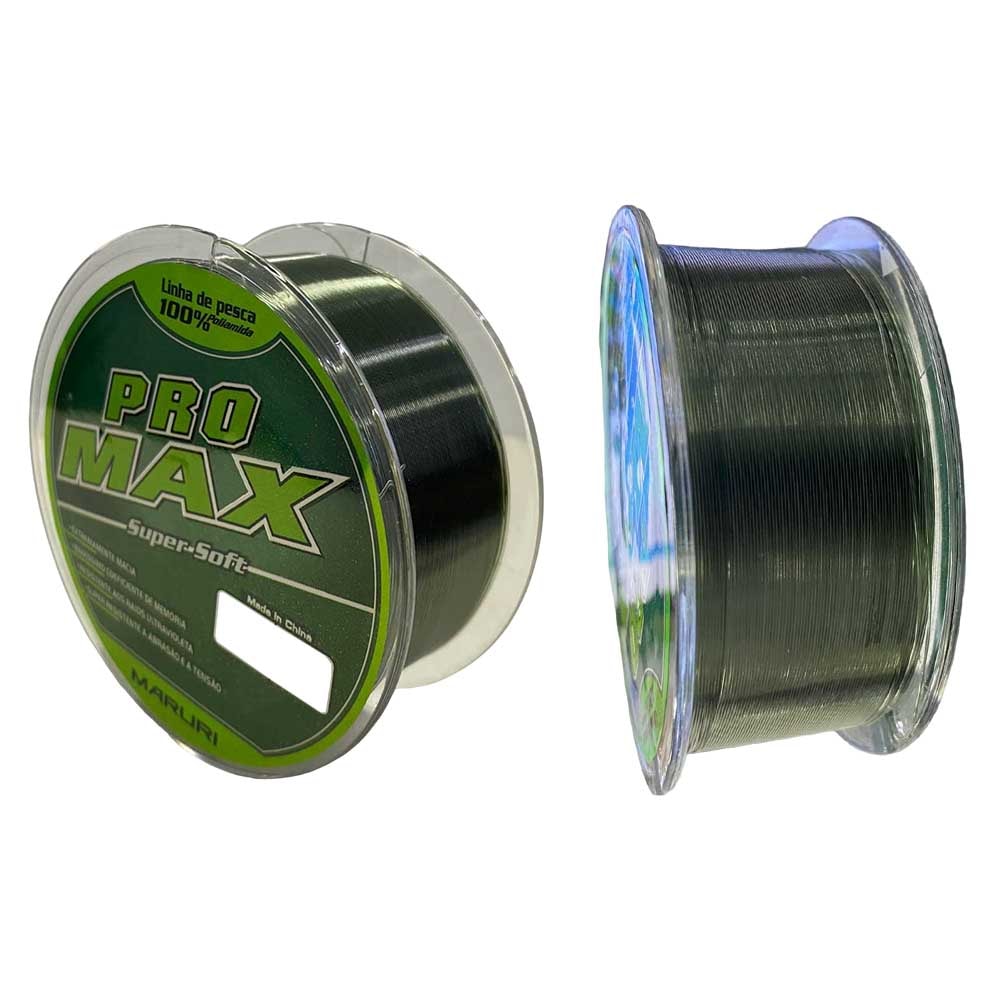 Linha Maruri Pro Max Super Soft 0,21mm 6lb 300m - Cor Verde