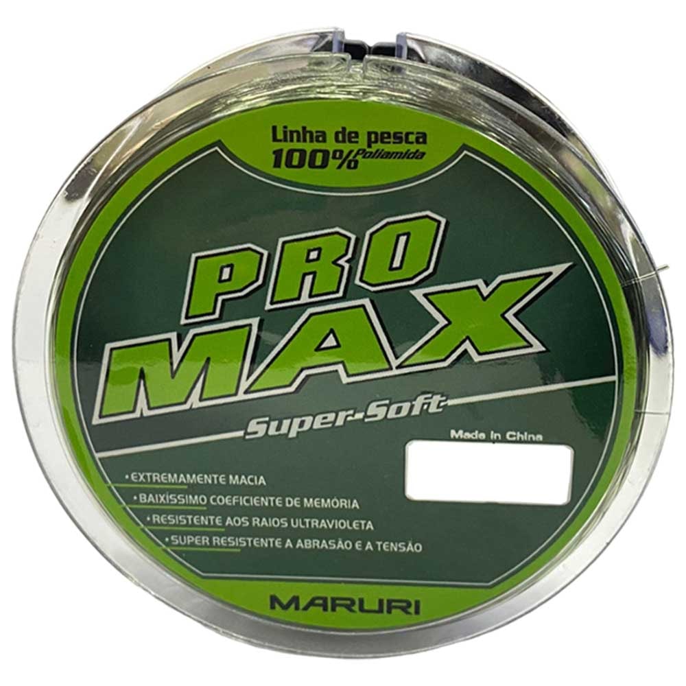maruページ Linha Maruri Pro Max Super Soft 0,21mm 6lb 300m - Cor Verde