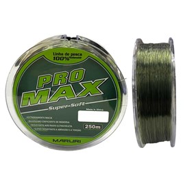Linha Maruri Pro Max Super Soft 0,45mm 29lb 250m - Cor Verde