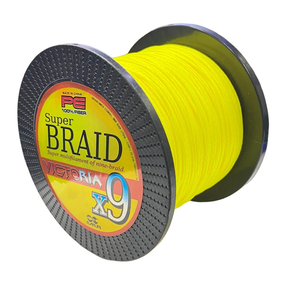 Linha Maruri Victoria Mult X9 0,70mm 125lb 150m - Amarelo - Sugoi