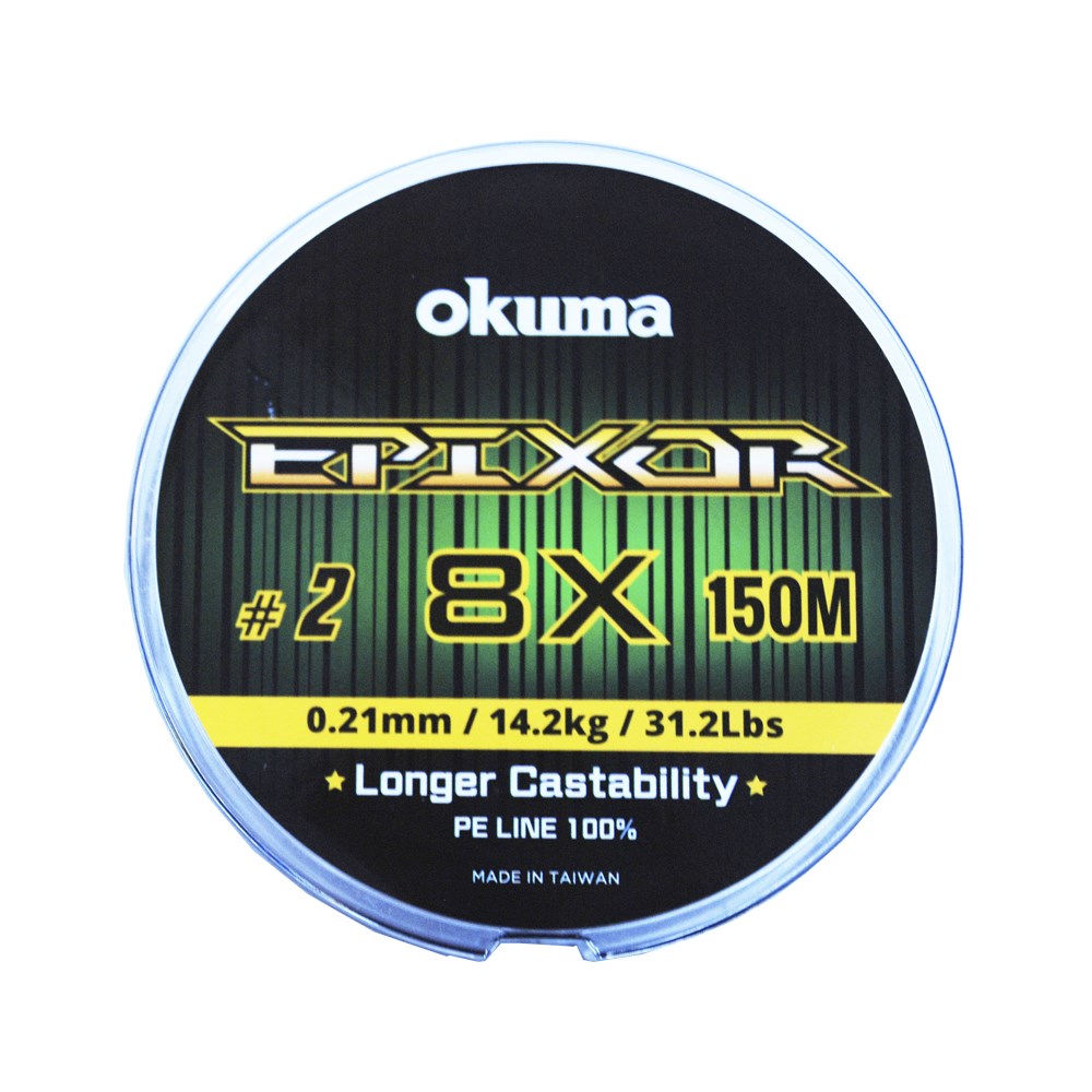 Linha Okuma Epixor 8X 2 0,21mm 150m