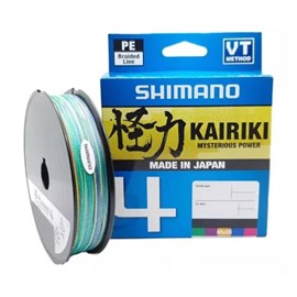 Linha Shimano Kairiki 4 150m 20lb Multicolor