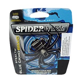 Linha Spider Wire (Camuflagem azul)