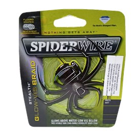 Linha Spider Wire SCS65GV-300 (Verde brilhante) 0,38mm(65lb) C/ 274m