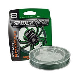 Linha SpiderWire Stealth Smooth 80lb(0,48mm) C/182m  Moss Green