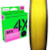 Linha Sufix SFX Braid 4X Multi PE1.2 (0,185mm) 22lb - C/135m -  Amarelo