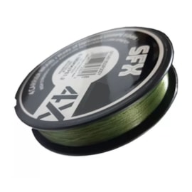 Linha Sufix SFX Braid 4X Multi PE6.0 (0,405mm) 67lb  270m - Verde