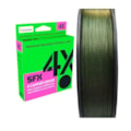 Linha Sufix SFX Braid 4X Multi PE6.0 (0,405mm) 67lb  270m - Verde