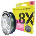 Linha Sufix SFX Braid 8X PE 2.0(0,235mm) 44lb 270m - Verde