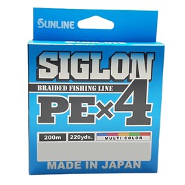 Linha SunLine Siglon X4 PE1.0(0,171mm)16lb C/200m Color