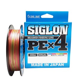 Linha SunLine Siglon X4 PE1.2(0,187mm)20lb C/200m Color