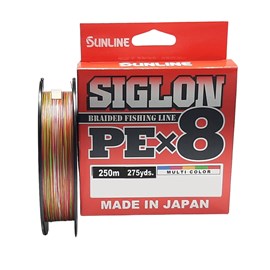 Linha SunLine Siglon X8 P10(0,540mm)130lb C/250m Color
