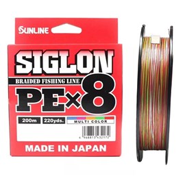 Linha SunLine Siglon X8 PE2.5(0,270mm)40lb C/200m Color