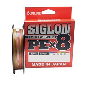 Linha SunLine Siglon X8 PE4.0(0,342mm)60lb C/300m Color