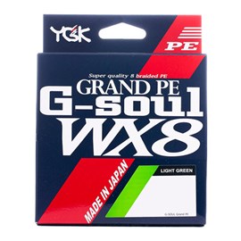Linha YGK G-Soul WX8 Grand PE 1.5 (0,20mm /25lb) 150m