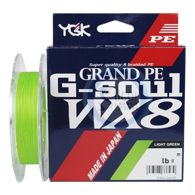 Linha YGK G-Soul WX8 Grand PE 2.5 (0,26mm /40lb) 150m