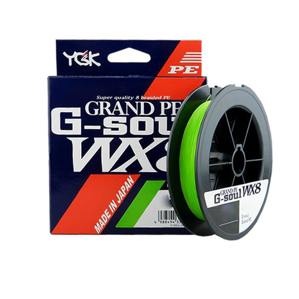 Linha YGK G-Soul WX8 Grand PE 4 (0,34mm /55lb) 150m - Sugoi Big Fish